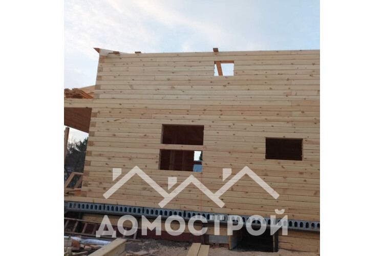 Новости | Построили дом из бруса 6х8