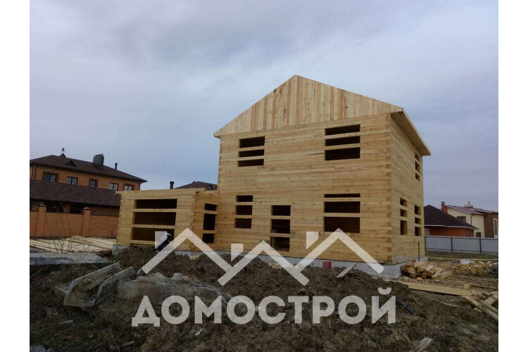 Строим большой дом с гаражом в Комарово!