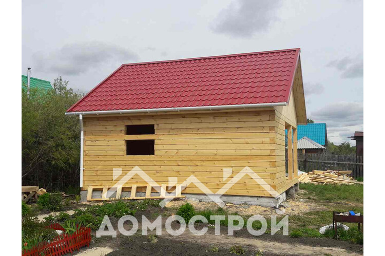 Построен дом в д.Упорова.